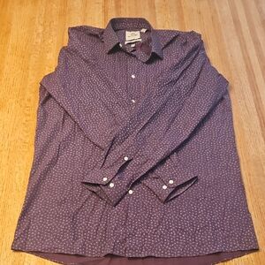 Ben Sherman Dark Purple Dress Shirt